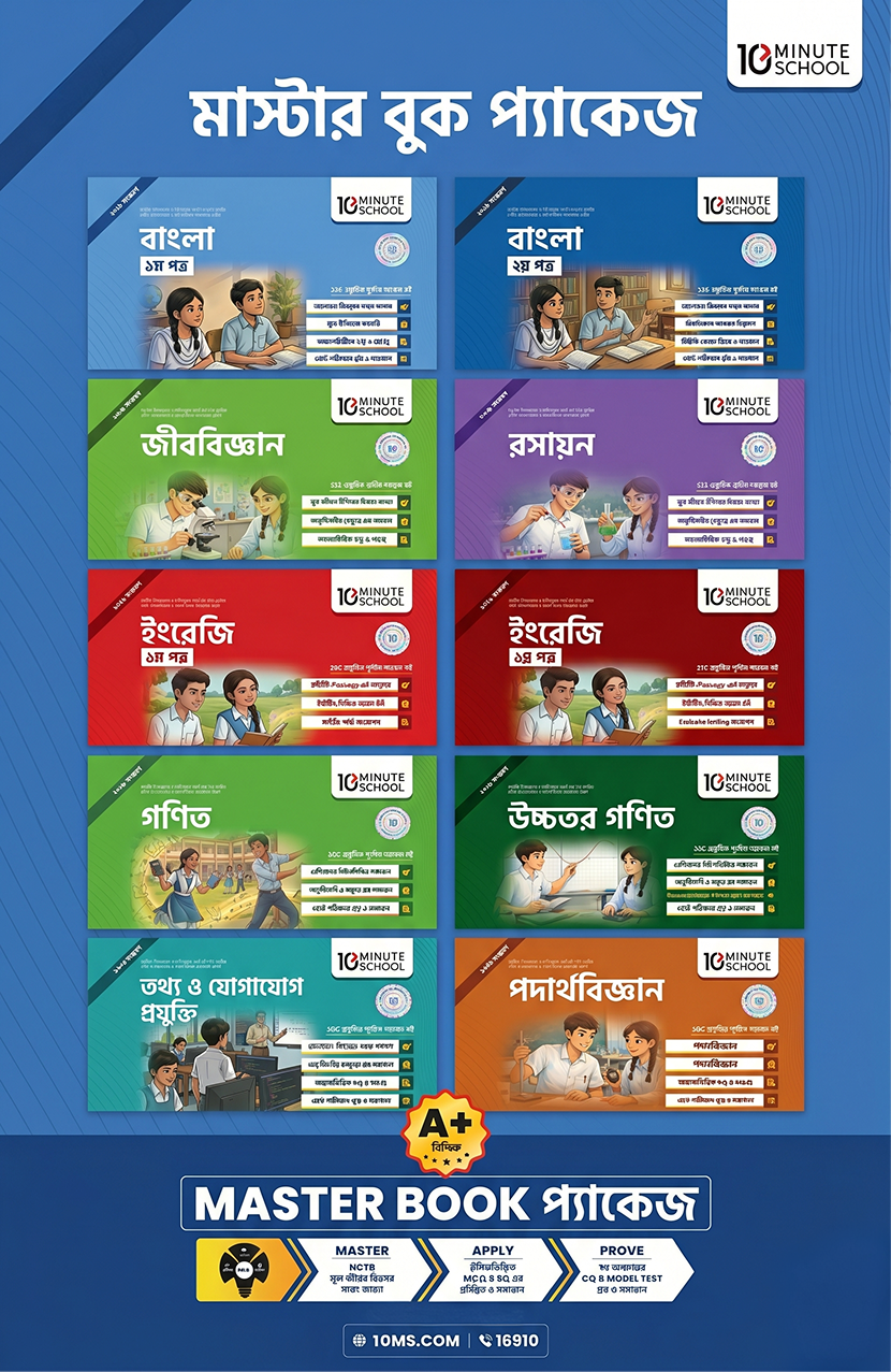 SSC মাস্টারবুক প্যাকেজ (বিজ্ঞান)