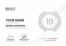 Certificate for Adobe 4 in 1 Bundle