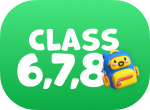 ৬ষ্ঠ, ৭ম, ৮ম শ্রেণি